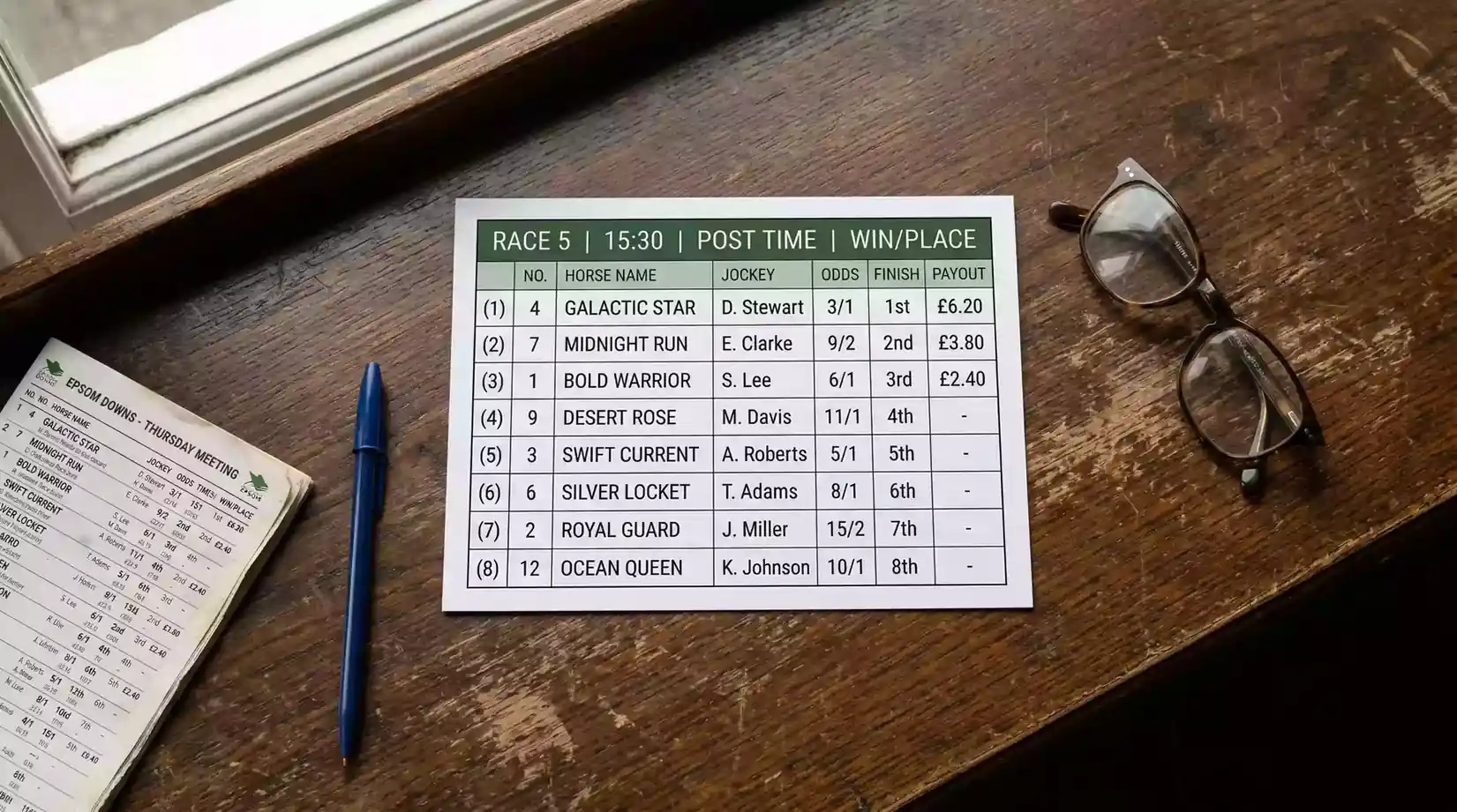Printed cost reference sheet for trifecta wheel bets at different UK field sizes